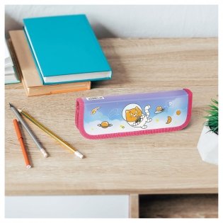 Пенал, 1 отделение, 190*60, ArtSpace "Space Cat", ламинированный картон. Арт. ПК1_49631 фото книги 5