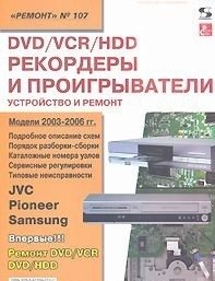 DVD/VCR/HDD-рекордеры и проигрыватели. Устройство и ремонт. Выпуск №107 фото книги