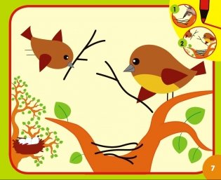 Времена года (64 наклейки) фото книги 3