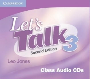 Let's Talk Second edition Level 3 Class Audio CDs (3) фото книги