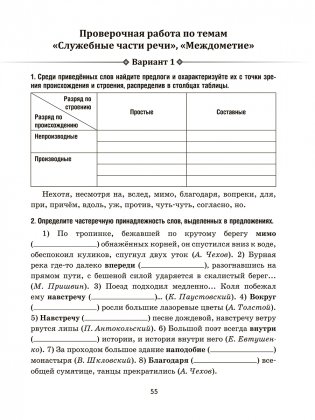 Русский язык: проверочные работы для тематического и итогового контроля. 10 класс фото книги 10