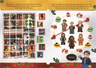 Lego Harry Potter: Magical Christmas (with Harry Potter Minifigure and Festive Mini-Builds) фото книги 4