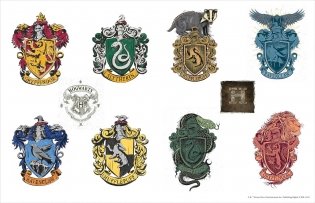 Harry Potter World of Stickers фото книги 3