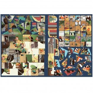 Лекс и Плу. Наклейки-конструктор. Жизнь налегке фото книги 4