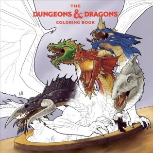 The Dungeons & Dragons Coloring Book фото книги