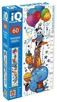 IQ Пазл макси. Ростомер. Мой весёлый цирк фото книги