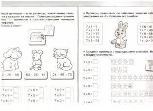 Математика. Учим таблицу умножения фото книги 3