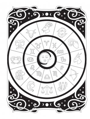 Creative Haven Witchcraft Coloring Book фото книги 5