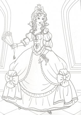 Раскраска. Для девочек фото книги 3