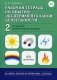 Рабочая тетрадь по опытно-экспериментальной деятельности №2 (старший дошкольный возраст). Учебно-методическое пособие для педагогов ДОУ фото книги маленькое 2