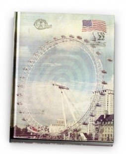 Записная книжка "Мировые сооружения-2. Колесо обозрения", А5, 128 листов фото книги
