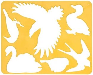 Трафарет "Птицы" фото книги 2