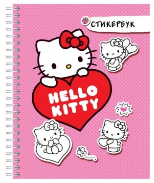 Hello Kitty: стикербук фото книги