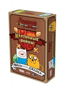 Настольная игра "Время приключений. Карточные войны. Финн против Джейка" фото книги