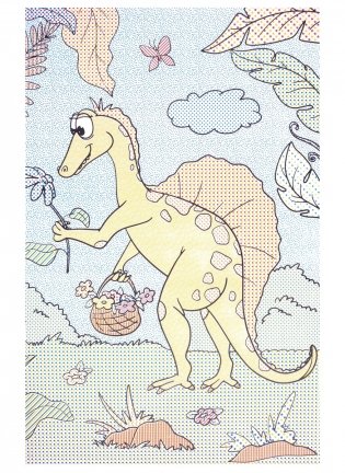 Динозавры. Водная Maxi-раскраска фото книги 5