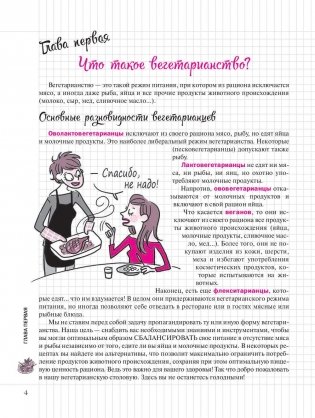 Мой блокнот. Я вегетарианка! фото книги 4