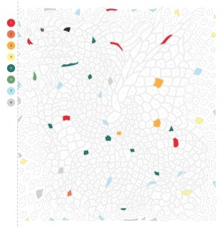 Единороги. Волшебный мир. Цветовой квест по номерам, по пикселям, по точкам фото книги 7