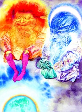 Як Месяц з Пеўнем пасварылiся фото книги 3