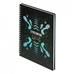 Тетрадь 80 листов, А5, клетка на гребне BG "Virtual", матовая ламинация, твердая обложка. Арт. ТТ5гр80_лм 12755 фото книги 5