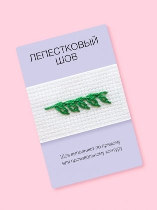 Мастер Вышивания. Декоративные ШВЫ И СТЕЖКИ. 50 карт с пошаговыми инструкциями фото книги 9
