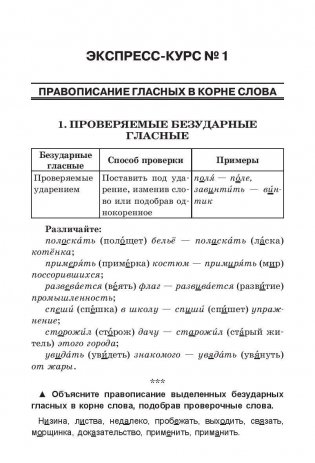 Русский язык. Экспресс-курсы по орфографии фото книги 8