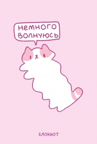 Панкейки. Немного волнуюсь. Блокнот (64 л.) фото книги