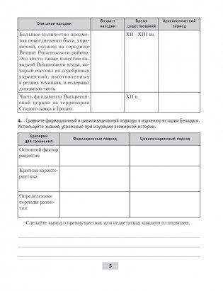 История Беларуси с древнейших времен до конца XVIII в. 10 класс. Рабочая тетрадь фото книги 4