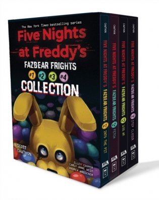Five Nights at Freddy's Fazbear Frights Four Book Boxed Set фото книги