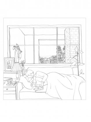 Любовь живет в мелочах. Раскраска-антистресс от популярной корейской художницы Puuung фото книги 7