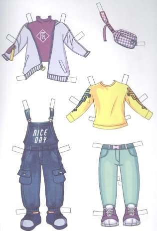 Бумажные куколки. Модные малыши фото книги 3