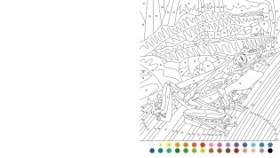 Animal colour by numbers фото книги 3