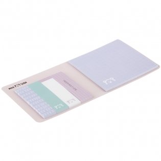 Флажки-закладки и самоклеящиеся блоки в наборе MESHU "Dew", 74х74 мм, 60х15 мм, 25л., европодвес. Арт. MS_87491 фото книги 4