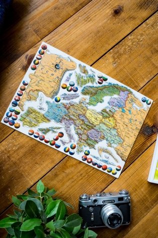 Пазл магнитный "Карта Европы" (арт. GT1123) фото книги 4