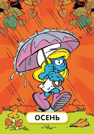 Смурфики. Тренируем память. Развивающие карточки фото книги 7