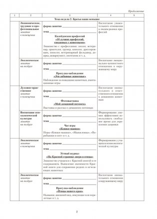 Группа продленного дня. 3–4 классы. Примерное календарно-тематическое планирование. 2025/2026 учебный год фото книги 6
