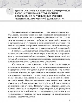 Коррекционные занятия "Развитие познавательной деятельности" с учащимися с трудностями в обучении. ГРИФ фото книги 5