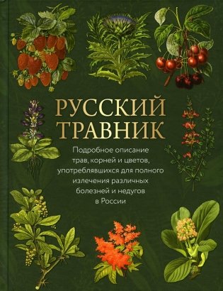 Русский травник. Подробное описание трав, корней и цветов, употреблявшихся для полного излечения различных болезней и недугов в России фото книги