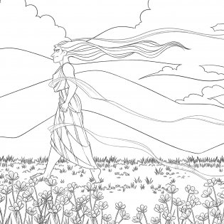 Lore Olympus: Coloring Book фото книги 4