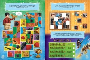 LEGO Harry Potter: Official Yearbook 2025 (with Harry Potter minifigure, broomstick and Golden Snitch™) фото книги 3