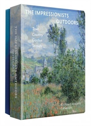 Impressionists Outdoors (16 cards) фото книги
