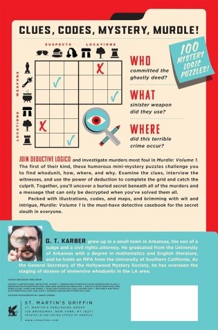 Murdle: Volume 1: 100 Elementary to Impossible Mysteries to Solve Using Logic, Skill, and the Power of Deduction фото книги 2