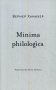 Minima philologica фото книги маленькое 2