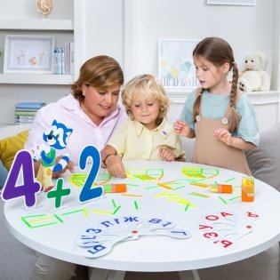 Веер-касса гласные буквы, Мульти-Пульти, пакет с европодвесом. Арт. ВК01МП фото книги 5