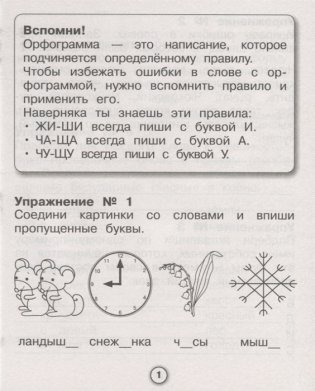 Русский язык. Самые трудные орфограммы. Рабочая тетрадь младшего школьника. ФГОС фото книги 3