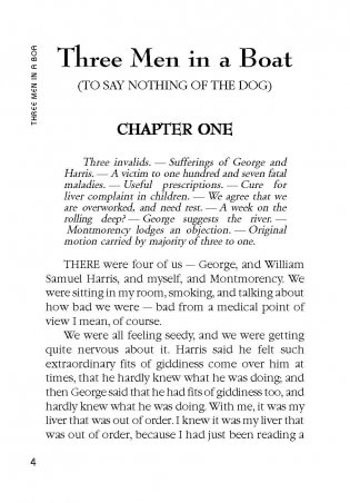 Трое в лодке, не считая собаки. Книга для чтения на английском языке фото книги 4