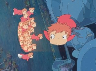 Studio Ghibli Ponyo: 30 postcards фото книги 2