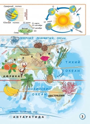 Мой первый атлас мира с наклейками фото книги 2