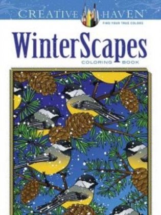 Creative Haven Winterscapes Coloring Book фото книги