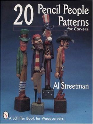 20 Pencil People Patterns for Carvers фото книги