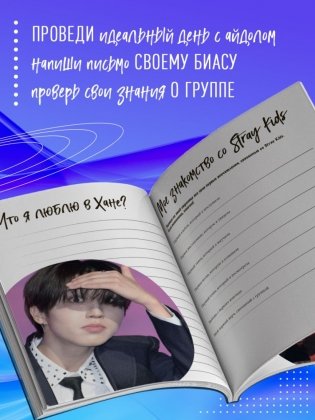 Stray Kids и я. Иллюстрированный фанбук с фотографиями группы фото книги 3